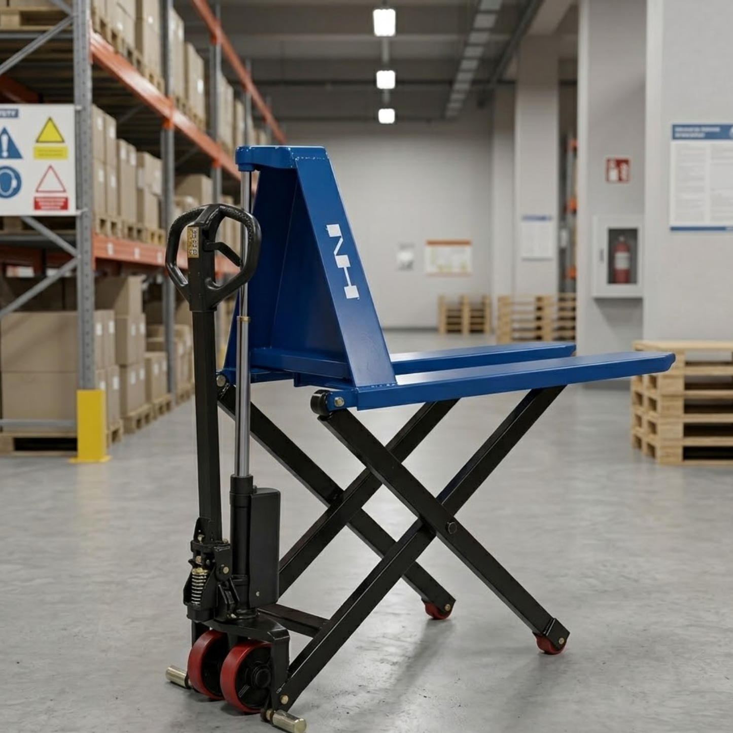 Højtløftende palleløfter, 1.000 kg | Let og manøvredygtig
