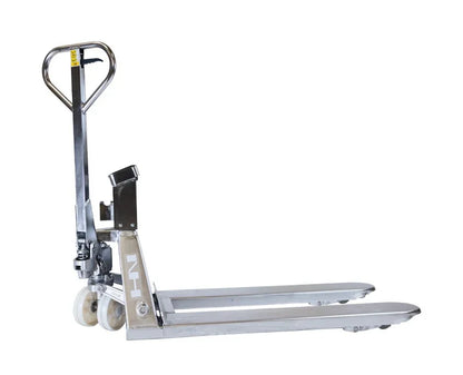 Rustfri palleløfter med vægt