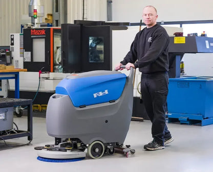 Stor Walk Behind gulvvasker