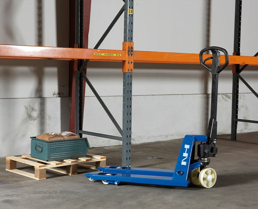 Palleløfter med korte gafler