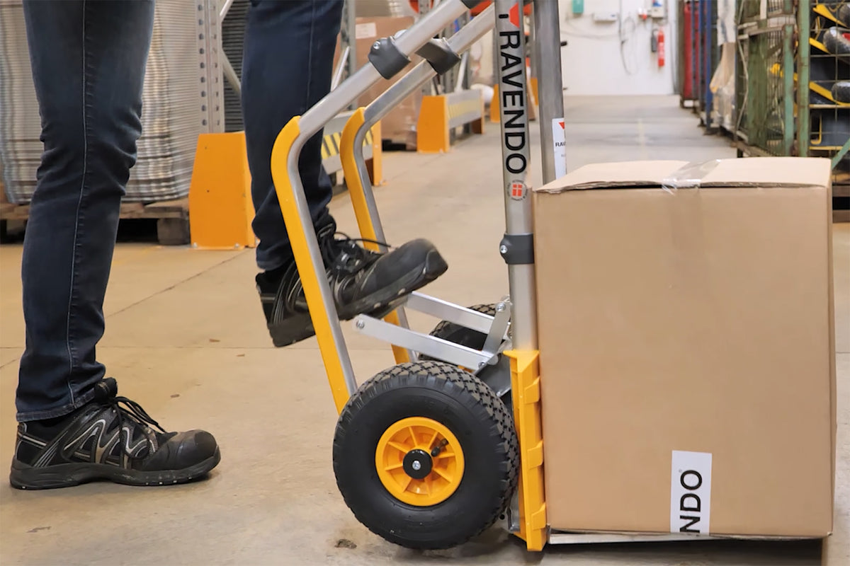 Ravendo sækkevogn Alu-Pro 2500 CLS M SR TIP, 250 kg – produktbillede 2